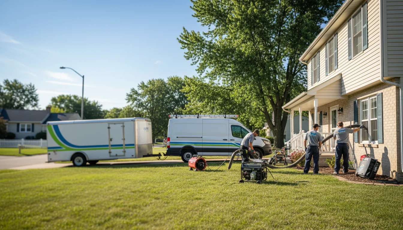Flooded Basement Restoration And Cleanup With Repair in Havana, ND near me